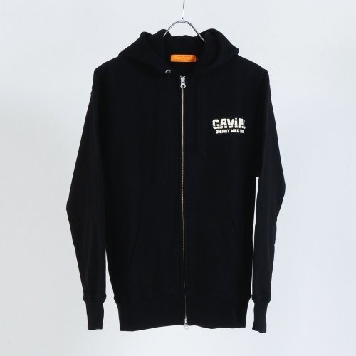 ZIP PARKA "RHOMBUS" (BLACK)