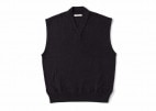 WAVY RIB SPORTS VEST (BLACK)