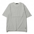5LENGTH STRIPE TEE (WHITE)