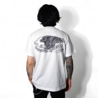 THE DISTORTION DISTRICTS TEE (WHITE)