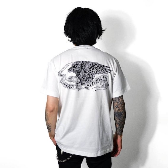 Rude Gallery Distortion District ロンT OFFICIAL THE RUDE TEE