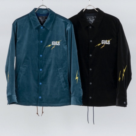 COTTON VELVET COACH JACKET