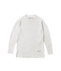 CREW-NECK THERMAL C-T��SULFUR DYEING��(ECRU)