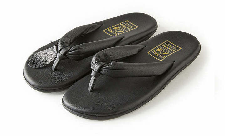 SETTA SLIPPER (ISLAND SLIPPER)(BLACK)｜RUDE GALLERY、LOST CONTROL