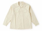 SWALLOW COLLAR SPORTS SHIRTS(BUTTER)