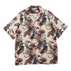 ��GAME COCK / JAKUCHU ITO / OFF WHITE��SHORT SLEEVE SHIRT