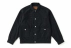 LOWER FLAP POCKET JEAN JACKET(FADE INDIGO)(BLACK)