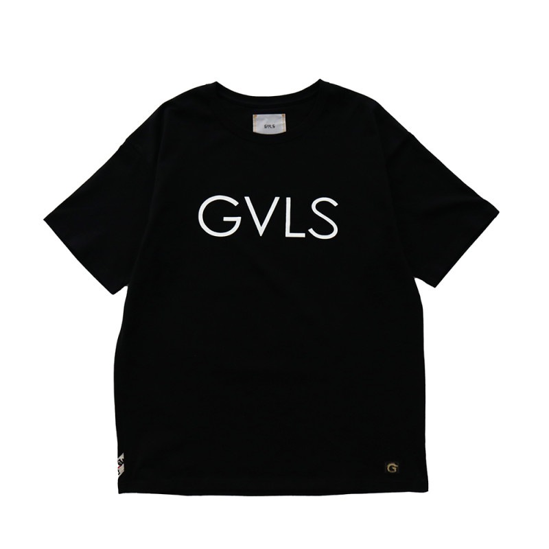 S/S TEE "GVLS" (BLACK)