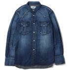 ROAD JACK DENIM SHIRTSVINTAGE WASH