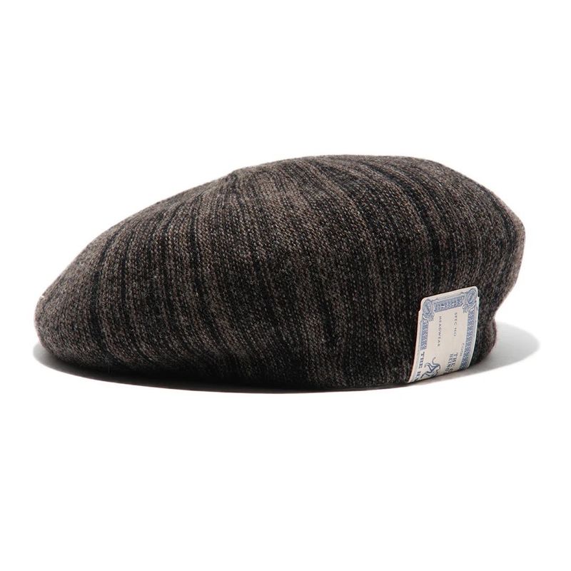 CHAMBRAY BERET (BLACK)