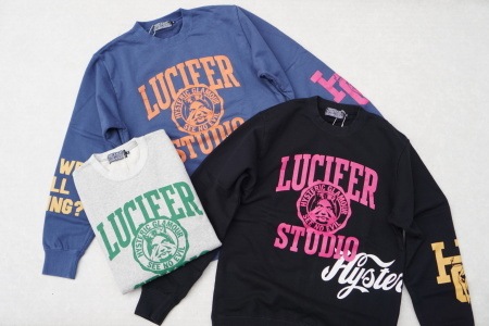 ルシファー スタジオ グラフィック スウェット LUCIFER STUDIO スウェット｜RUDE GALLERY、LOST CONTROL、ROLL 販売店