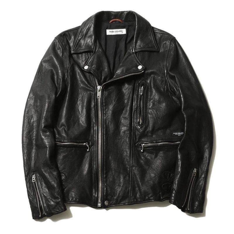 "RUDE" DOUBLE RIDERS JACKET
