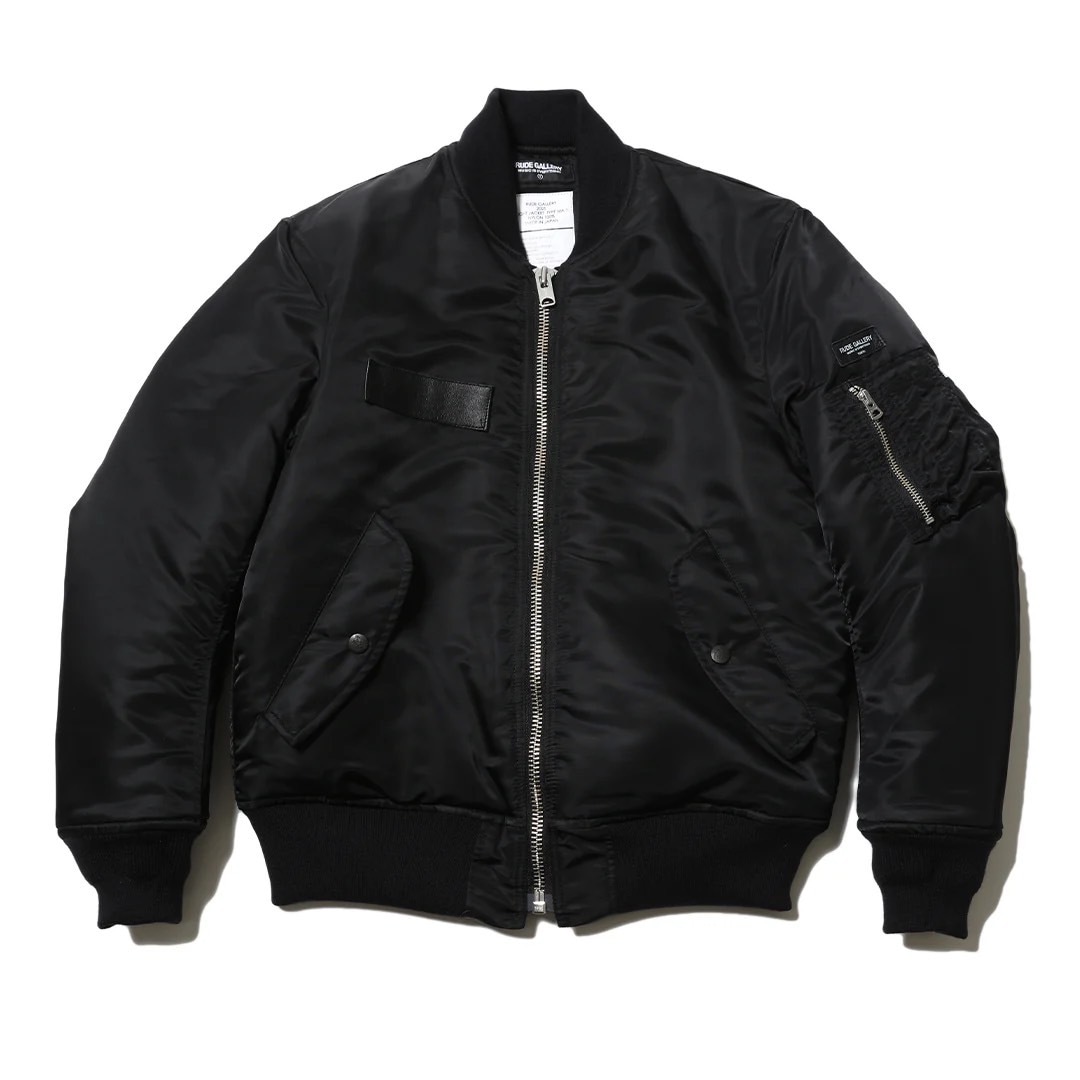 ジャケット・アウター RUDE GALLERY / MA-1(KHA) MA-1 (BLACK)｜RUDE GALLERY、LOST CONTROL、ROLL 販売店｜岐阜Candy Store