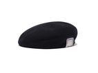 COTTON BIG BERET (BLACK)