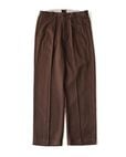 FRONT TUCK ARMY TROUSER (COFFEE)
