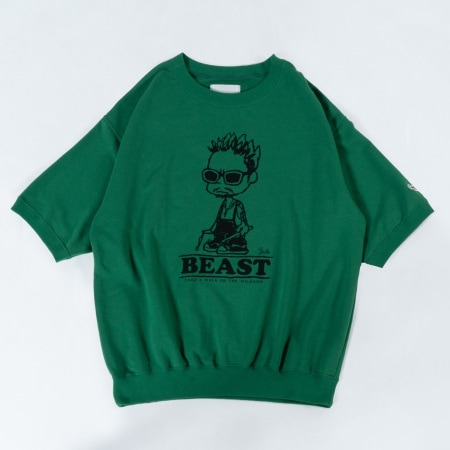���ԡ�5/S SWEAT "BEAST" (GREEN)