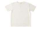 TUBE TEE (HENRY-NECK) (RAW WHITE)