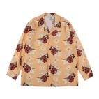 RAYON LONG SLEEVE ALOHA SHIRT��USJIWAKAMARU��