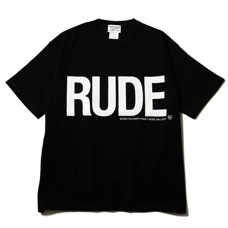 RUDE HEAVY WEIGHT TEE (BLACK)