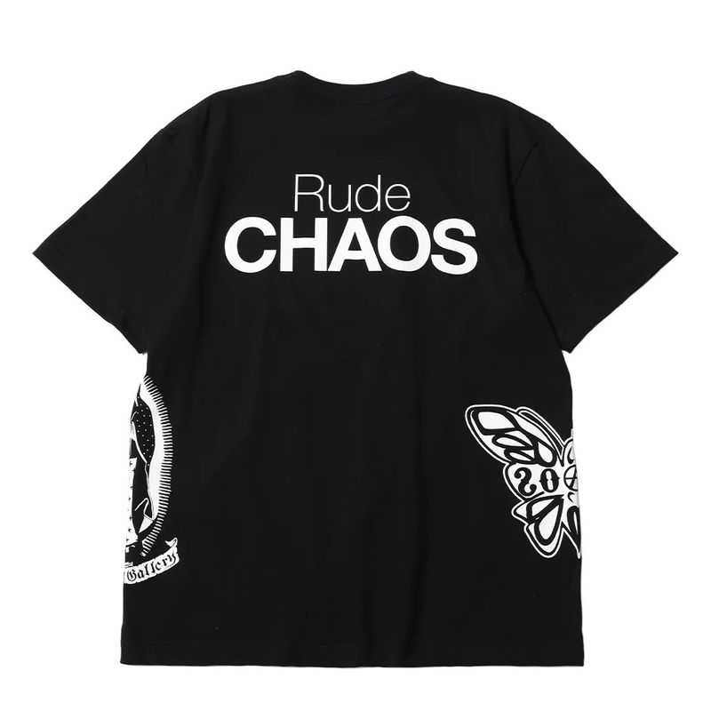RUDE CHAOS TEE (BLACK)