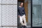 CARGO SWEAT PANTS (CREAM)