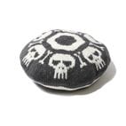 SKULLSHIT��RUDE GALLERY KNIT BERET
