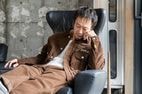 CORDUROU JACKET (BROWN)