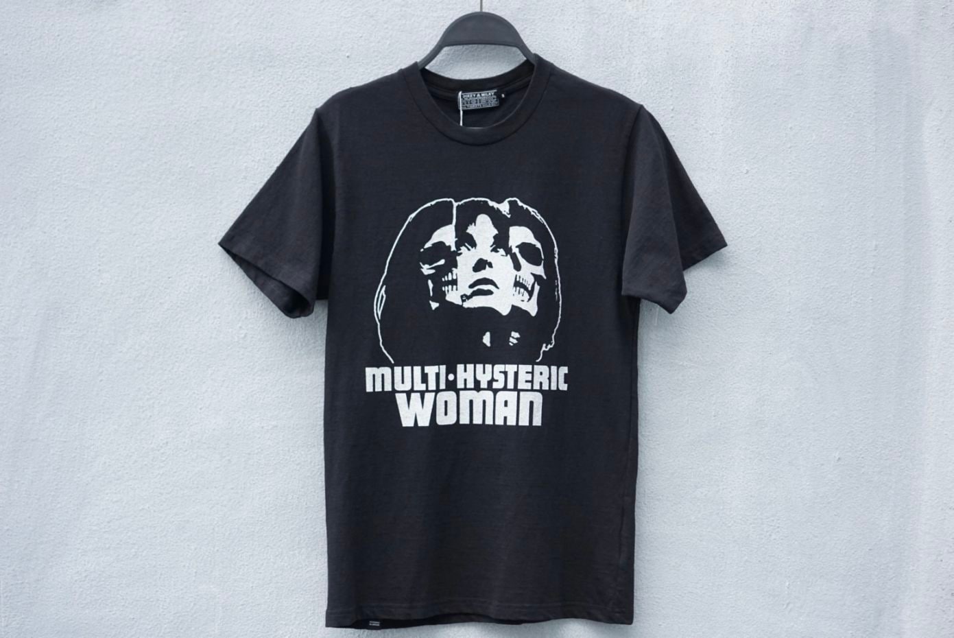 MULTI HYSTERIC SKULL Tシャツ (BLACK)｜RUDE GALLERY、LOST CONTROL