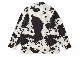 ORIGINAL PRINTED OPEN COLLAR SHIRTS(COW) LONG-SLEEVE