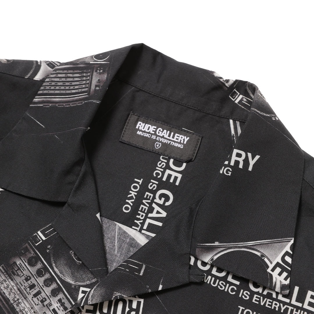 RADIO ALOHA SHIRT (BLACK)