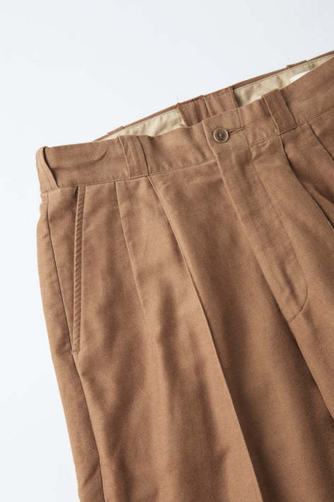FRONT TUCK ARMY TROUSER