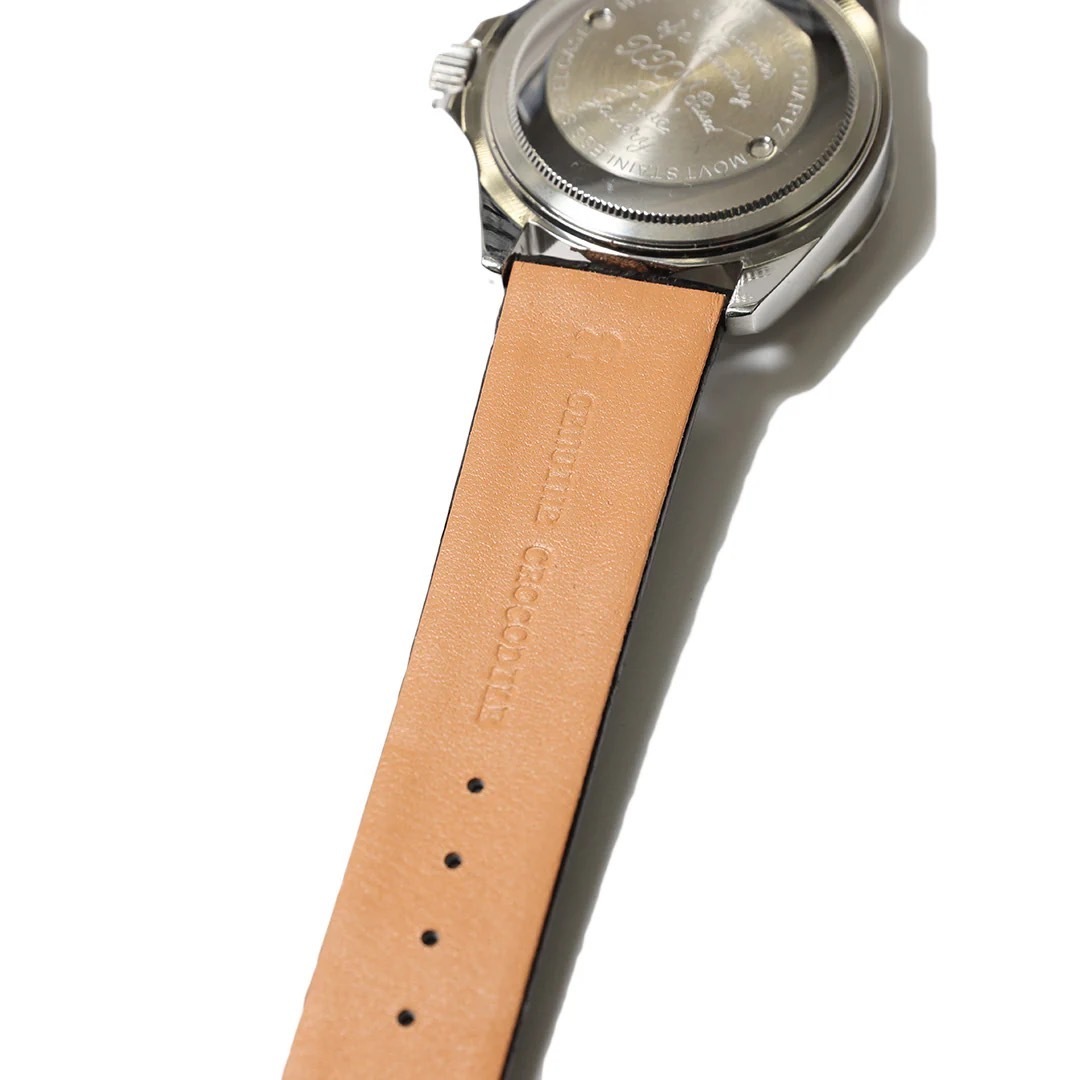 25TH ANV GOOD OLD DIVER WATCH-CROCO BELT