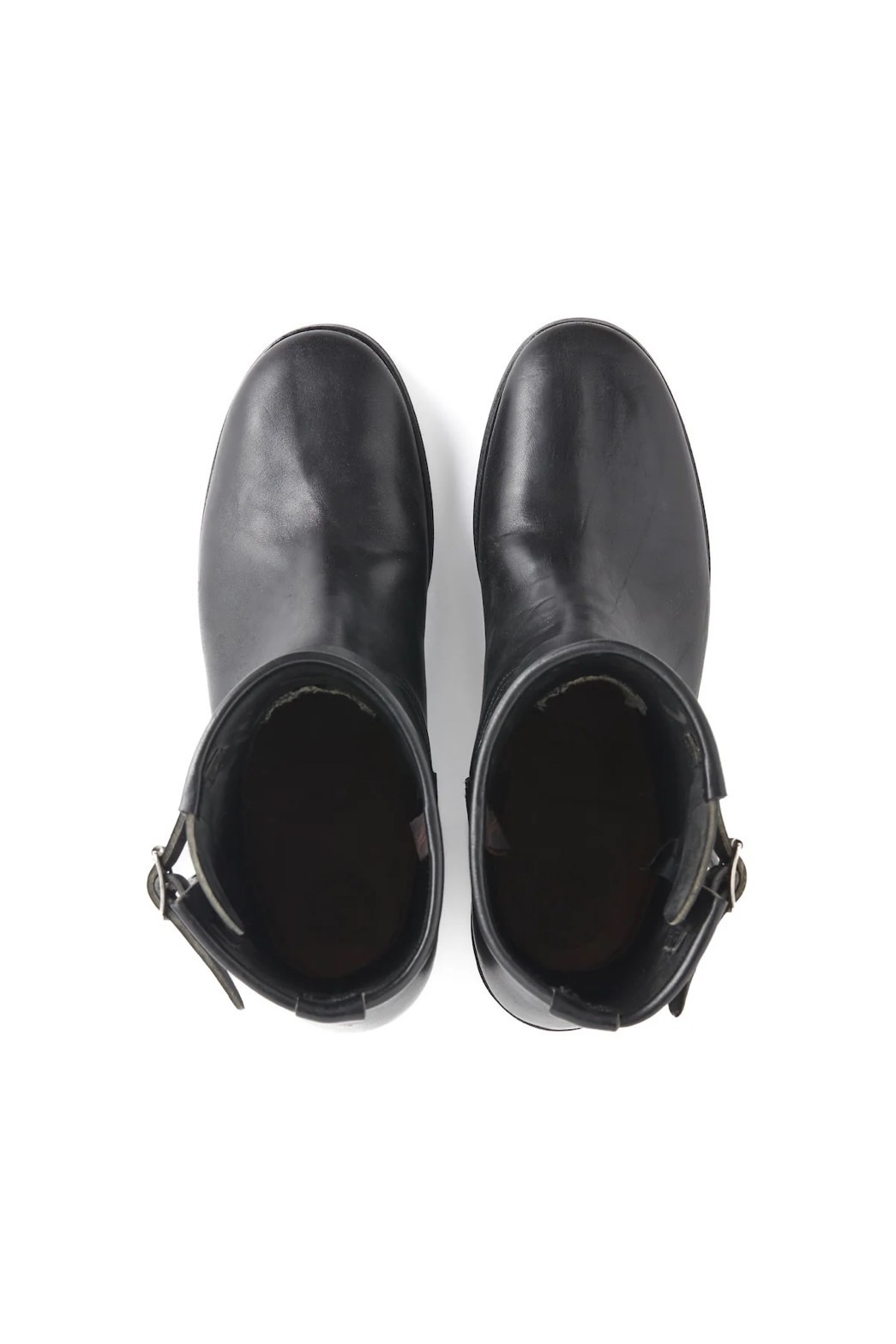 "The Engineer" ARTISAN LEATHER ENGINEER BOOTS (BLACK HORSE BUTT)