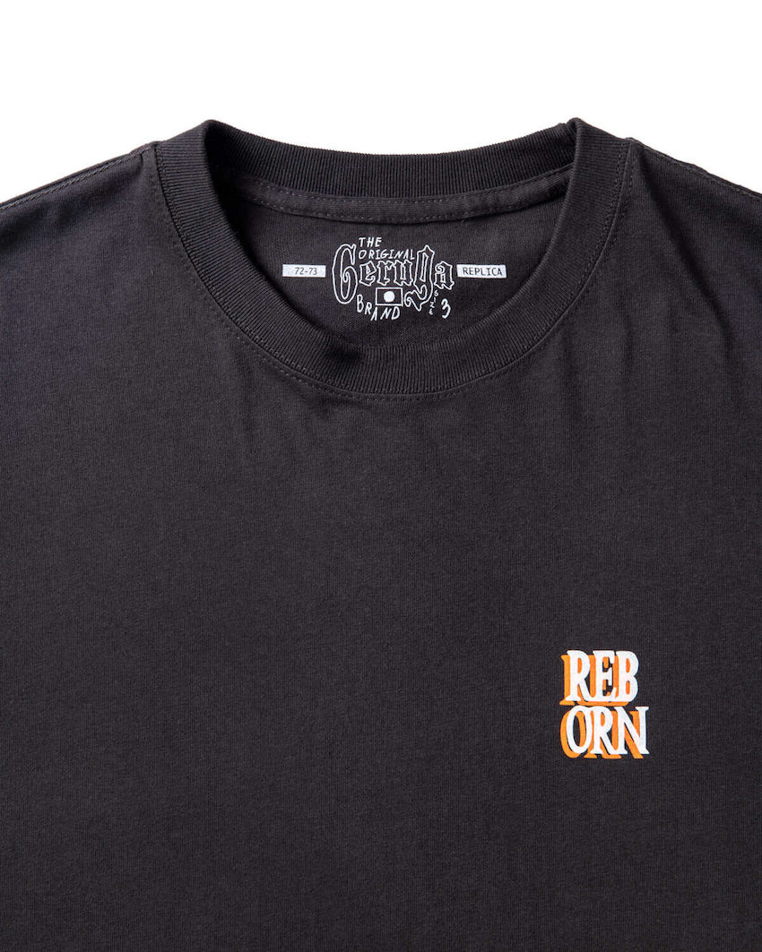 BIG SIZING L/S TEE��EXUVIAE��LIHGT BLACK