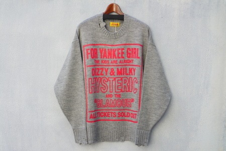 DIZZY&MILKY ����å��奻������ (TOP GRAY)