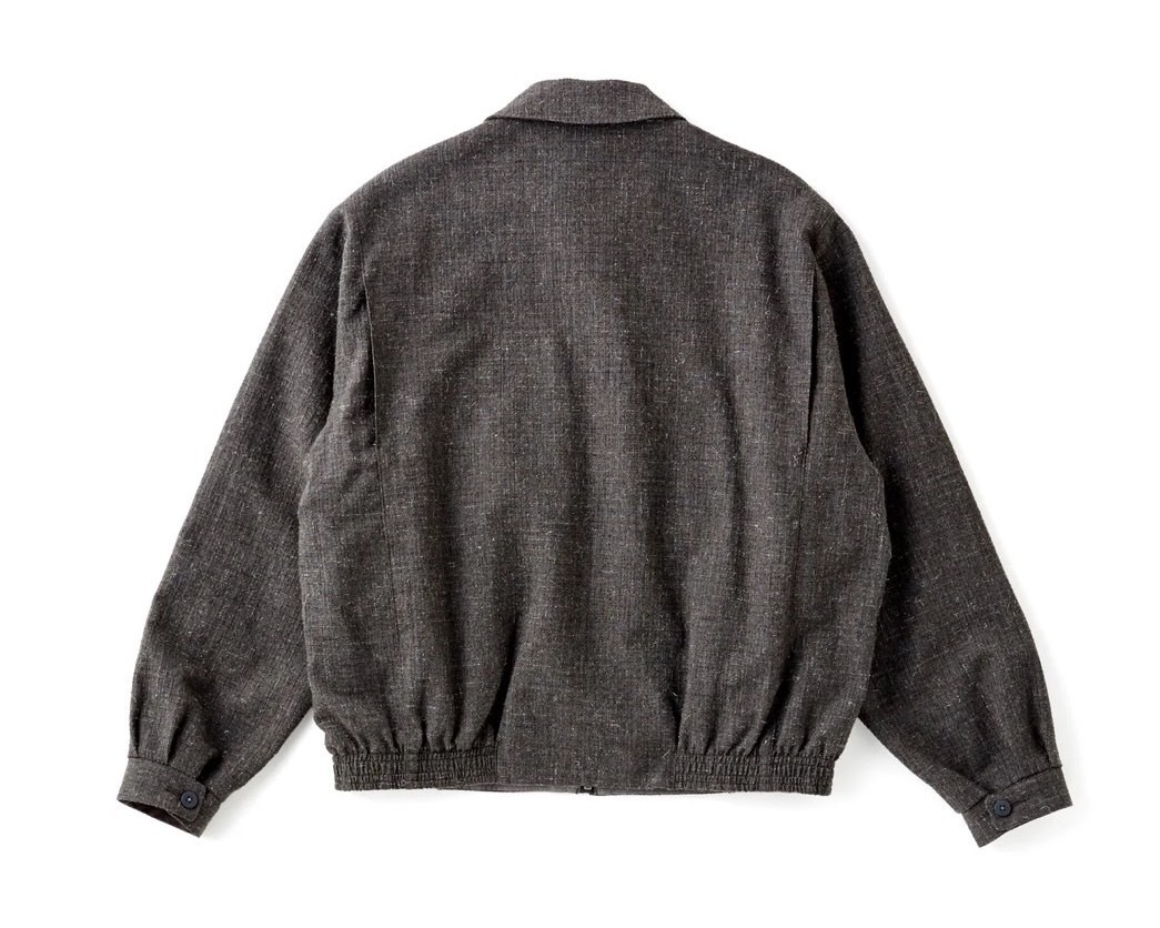 PLEATED-POCKET RICKY JACKET (PEWTER)