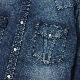 ROAD JACK DENIM SHIRTS��VINTAGE WASH��
