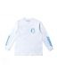 L/S PRINT-TEE��EXUVIAE��(WHITE)