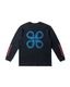 L/S PRINT-TEE��EXUVIAE��(BLACK)