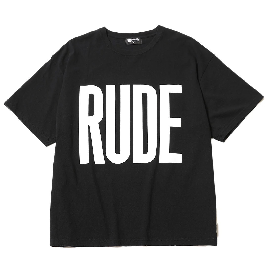 RUDE BIG TEE (BLACK)