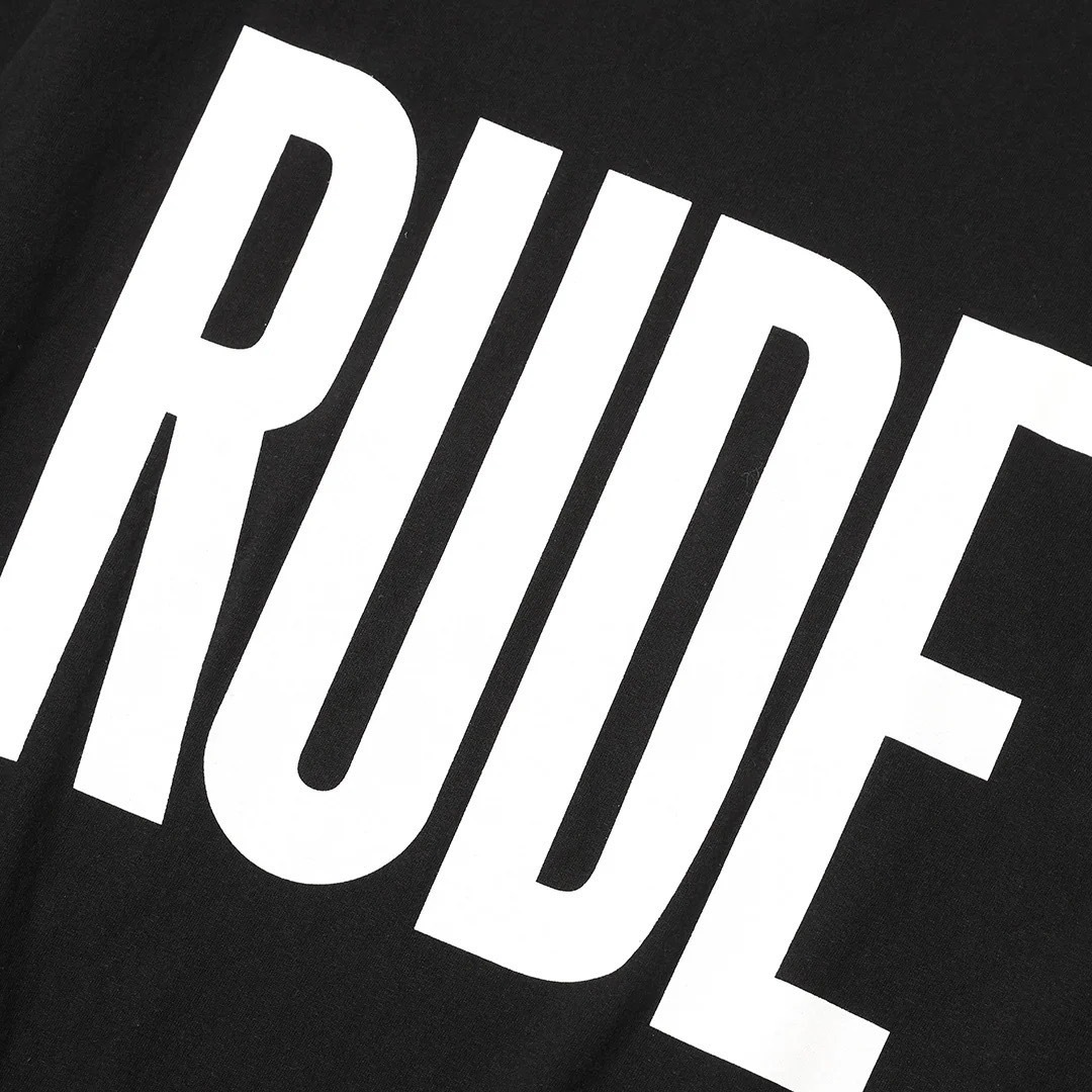 RUDE BIG TEE (BLACK)