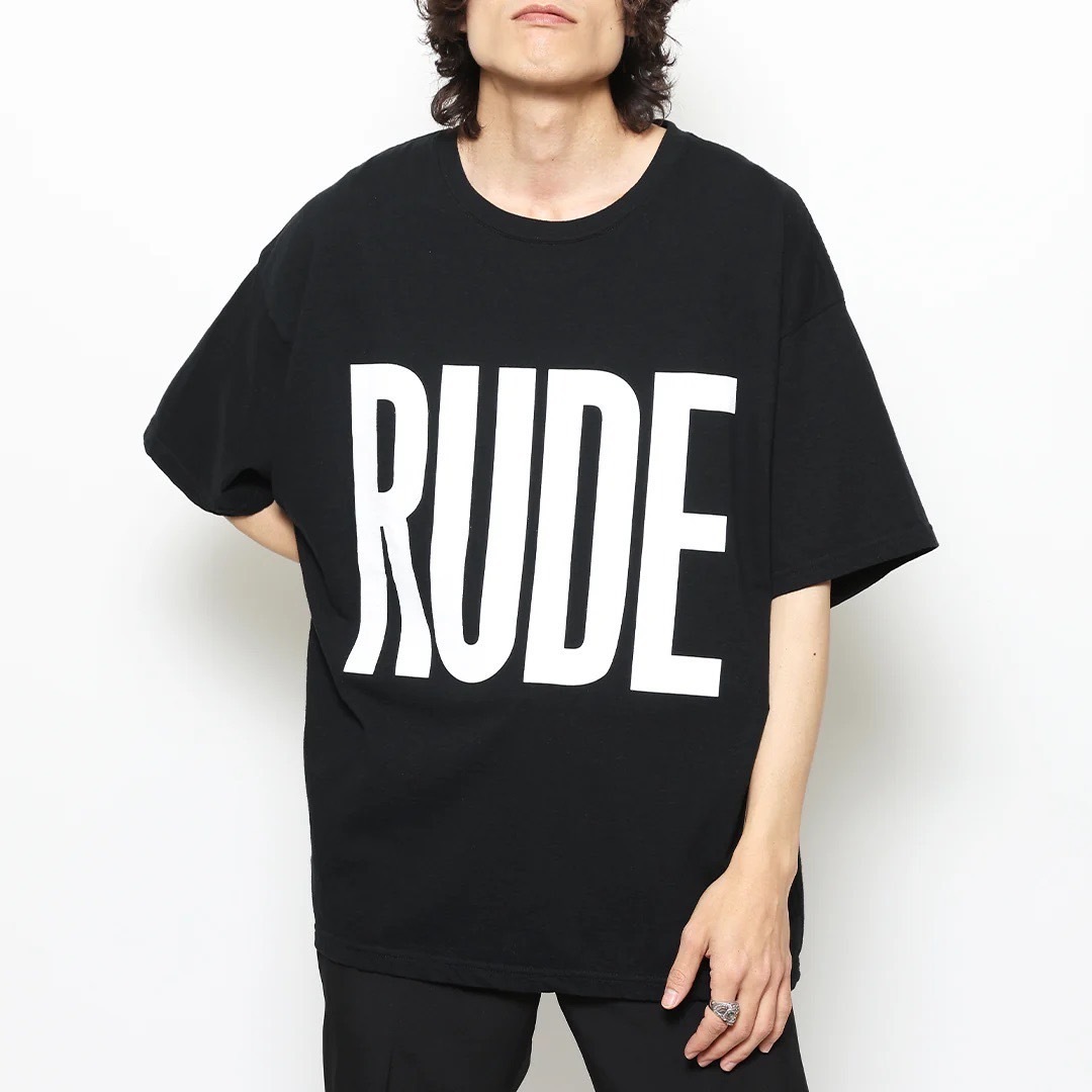 RUDE BIG TEE (BLACK)