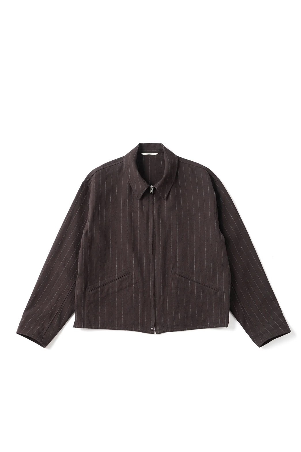 ZIP-FRONT FOSTER JACKET (JASPE STRIPE)