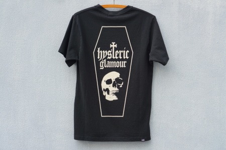 SKULL COFFIN T (BLACK)