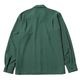 HUMMING BIRD OPEN COLLAR LS SHIRT (GREEN)
