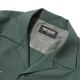 HUMMING BIRD OPEN COLLAR LS SHIRT (GREEN)
