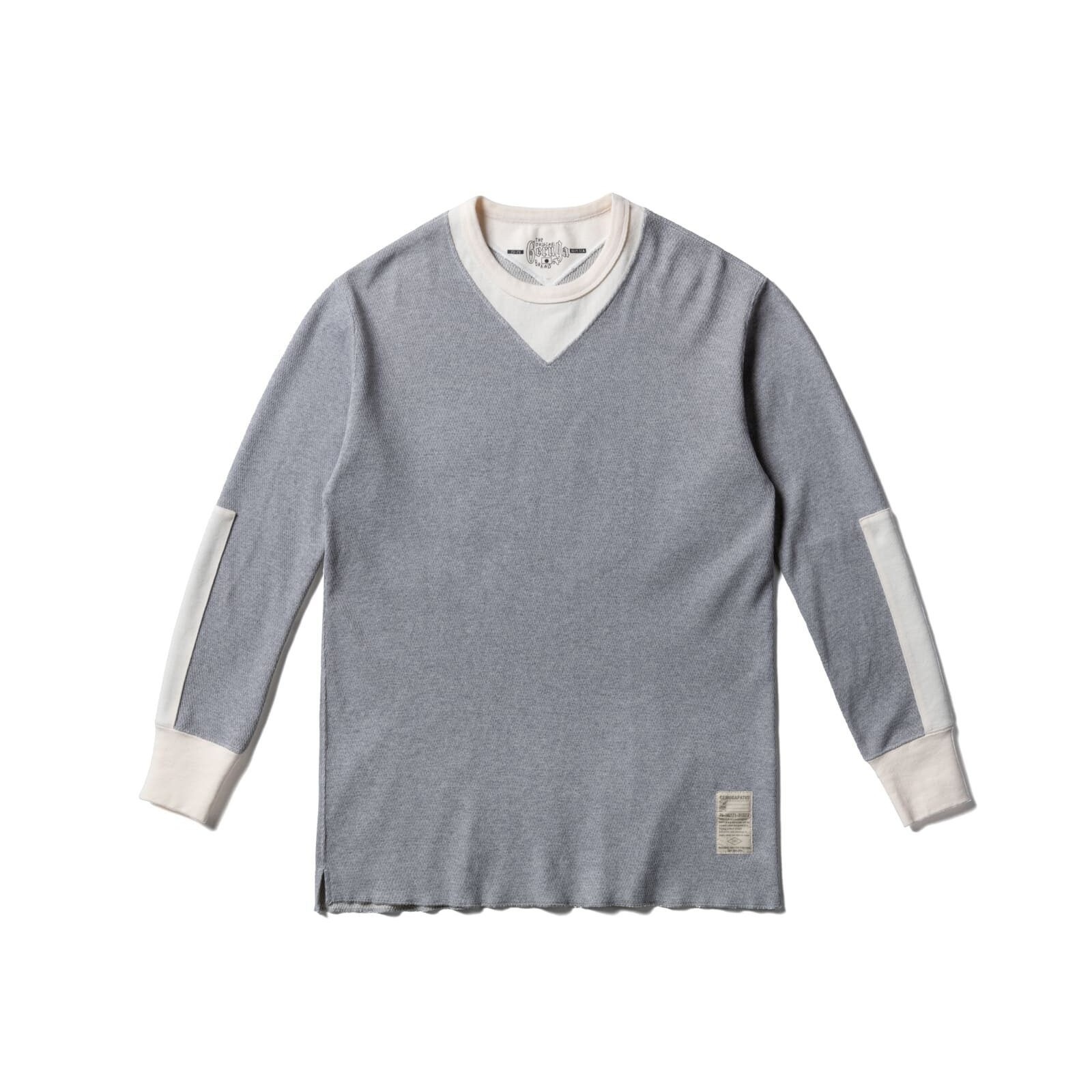 UNDER ARMOUR THERMAL SHIRTS��YARN-DYED��(MIX GRAY��ECRU)