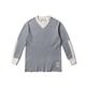 UNDER ARMOUR THERMAL SHIRTS��YARN-DYED��(MIX GRAY��ECRU)