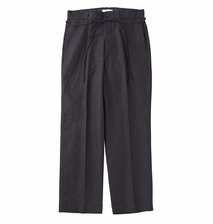 STRING WORK TROUSER (BLACK)