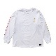 L/S BIG TEE "MOMENTARY"(WHITE)